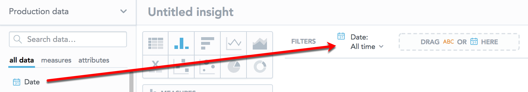 compare date filter