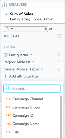 search filter