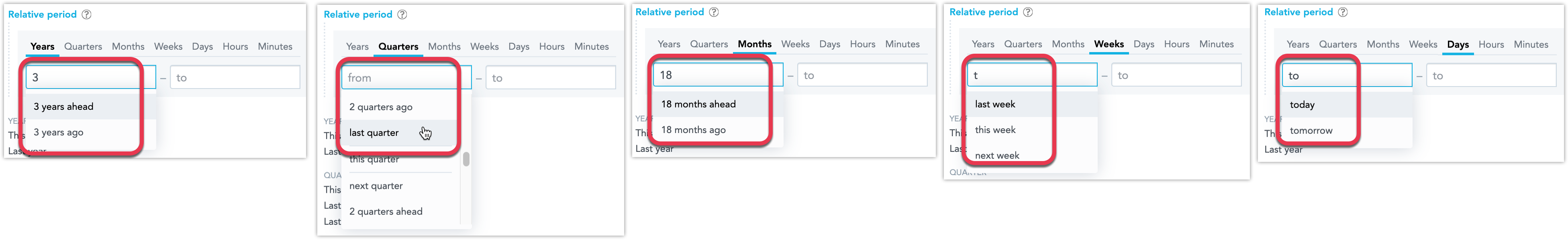 floating filter keywords