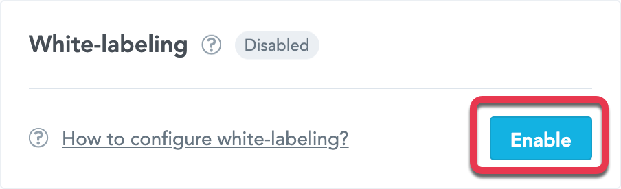 Hide documentation links